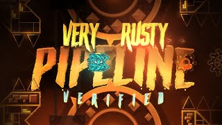 very rusty pipeline